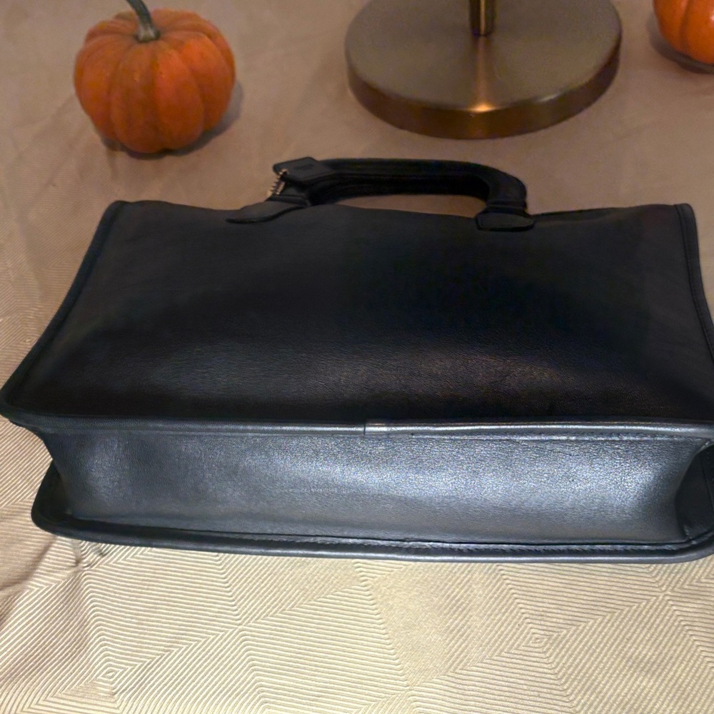 Vintage Coach Bonnie Cashin Era Slim Satchel #7711 or Briefcase - Perfect! - Picture 4 of 10